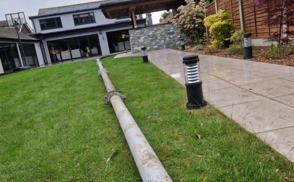 Clean, level finished driveway — Kent